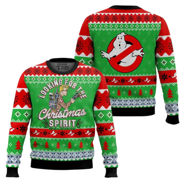 Ghostbusters, Looking for Christmas Spirit Ugly Sweater