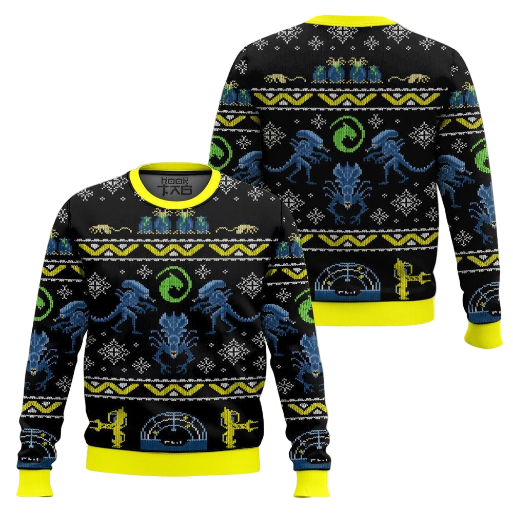 Xenomorphs Alien Ugly Sweater