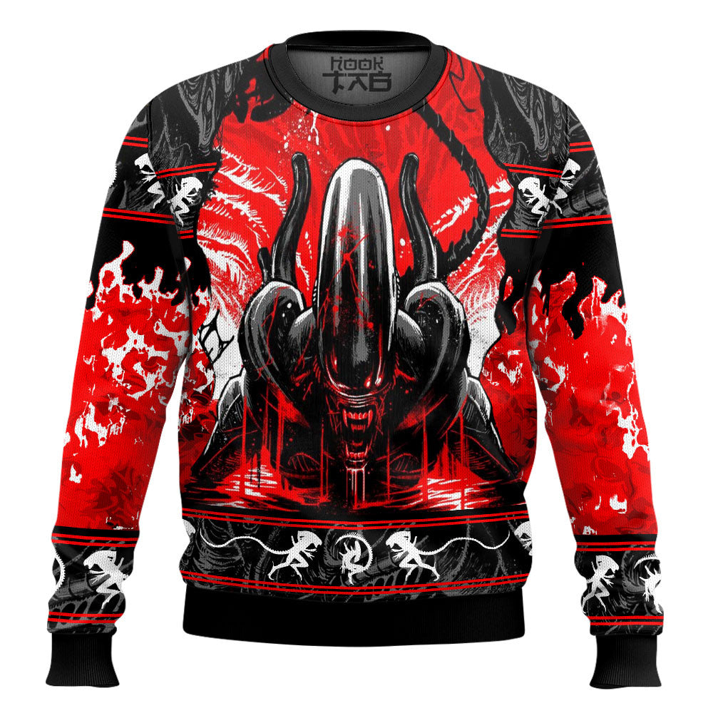 Xenomorph Alien Ugly Sweater
