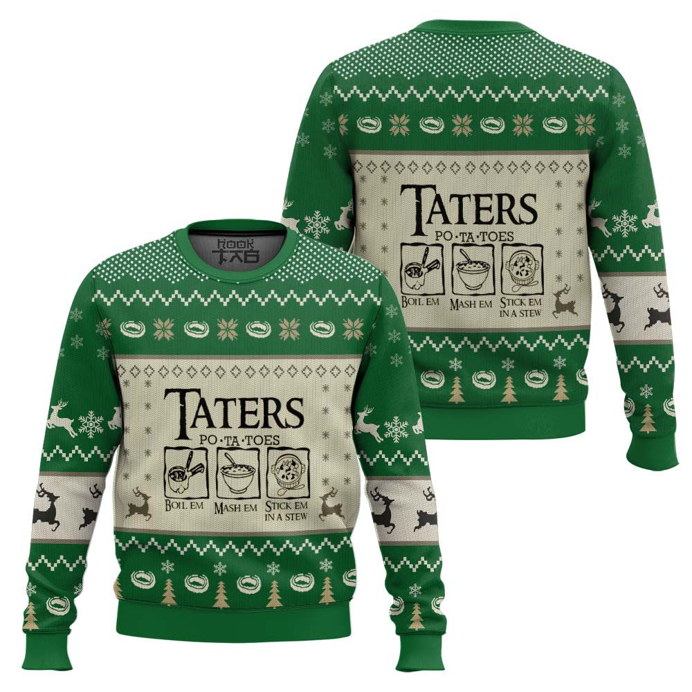Lord of the Rings Taters Potatoes Sweatshirt is newly launched for Christma
