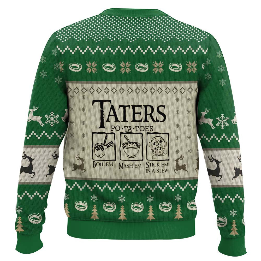 Lord of the Rings Taters Potatoes Sweatshirt is newly launched for Christma