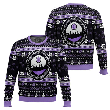 Lord Of The Ring Xmas Ugly Christmas Sweater