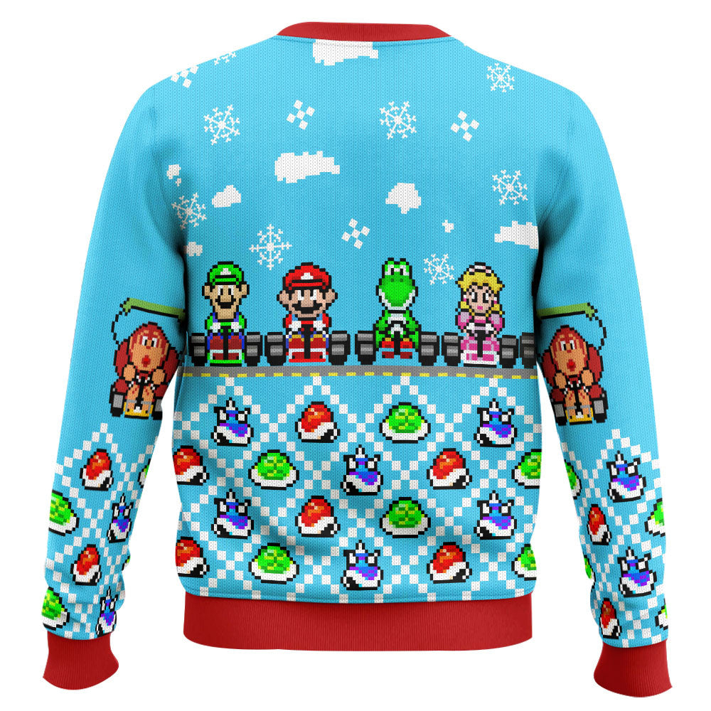 Mario Kart Ugly Christmas Sweater