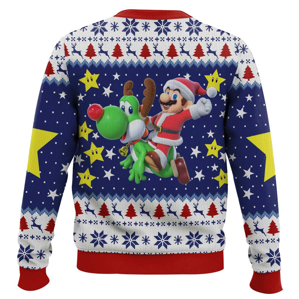 Christmas Odyssey Super Mario Bros. Ugly Christmas Sweater