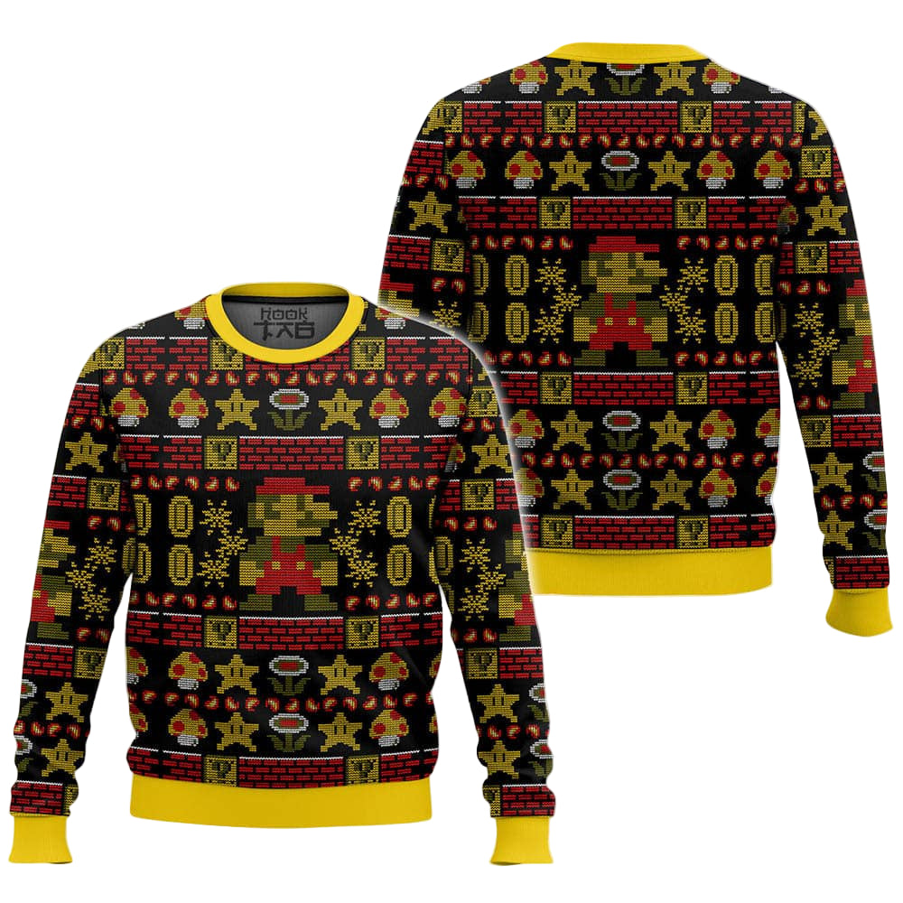 Super Mario, Christmas Ugly Sweater