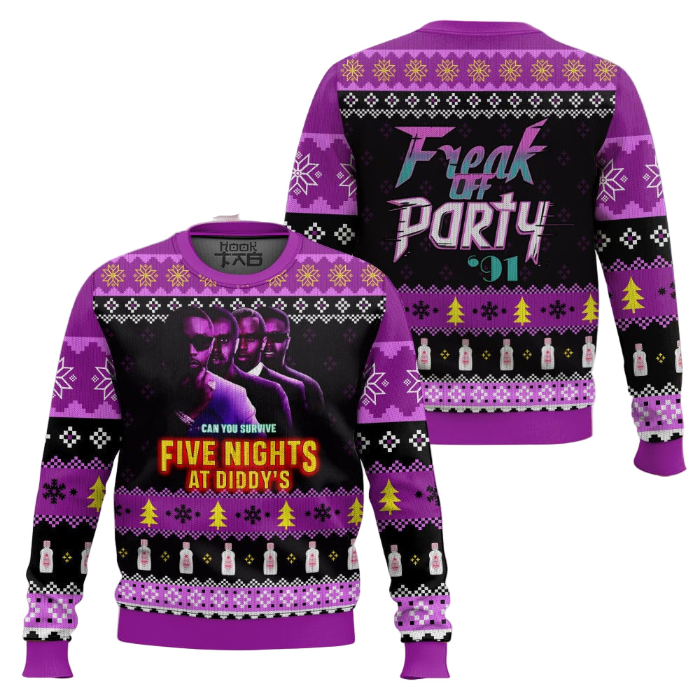 Five nights at Diddy’s Ugly Sweater