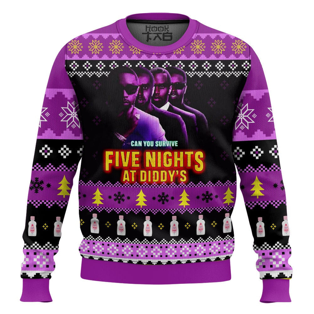 Five nights at Diddy’s Ugly Sweater