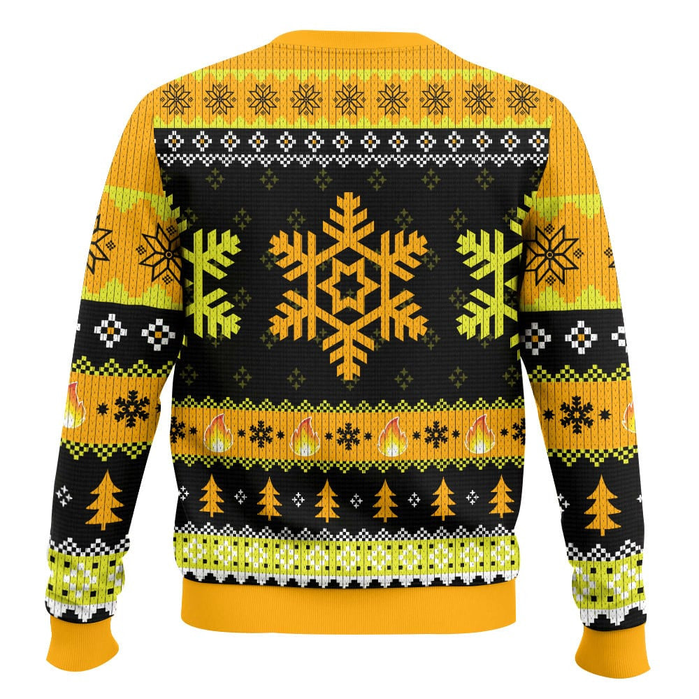 This is Fine Meme Christmas Ugly Sweater