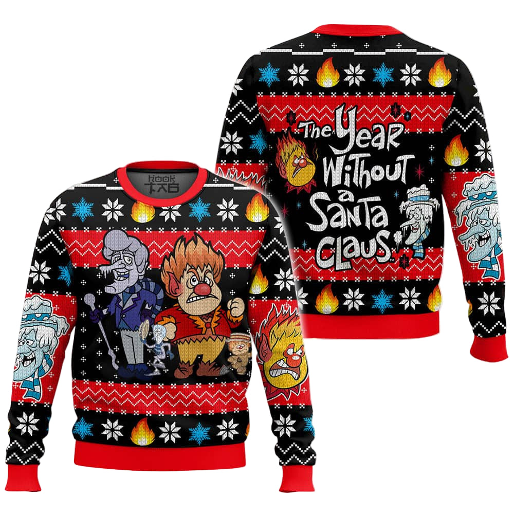 Heat Miser Snow Miser – The Year Without Santa Claus Ugly Sweater