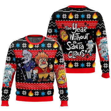 Heat Miser Snow Miser – The Year Without Santa Claus Ugly Sweater