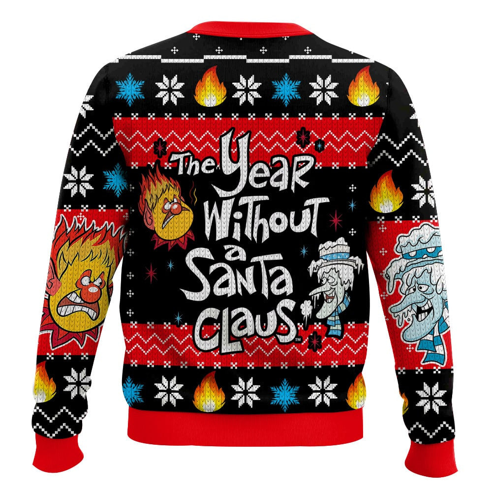 Heat Miser Snow Miser – The Year Without Santa Claus Ugly Sweater