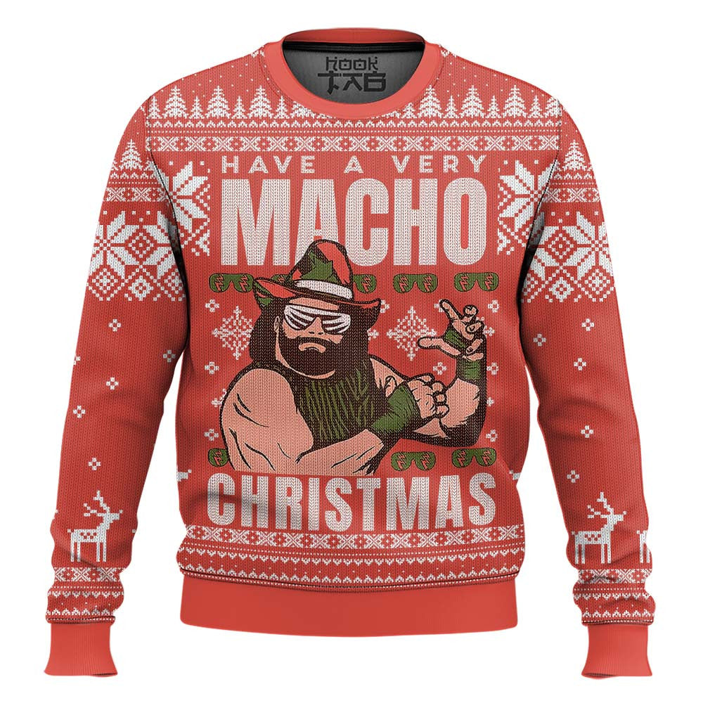 Macho Man Randy Savage Ugly Christmas Sweater