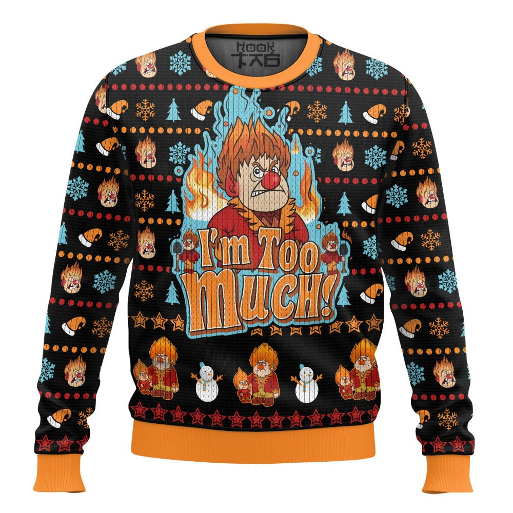 Heat Miser – The Year Without Santa Claus Ugly Sweater