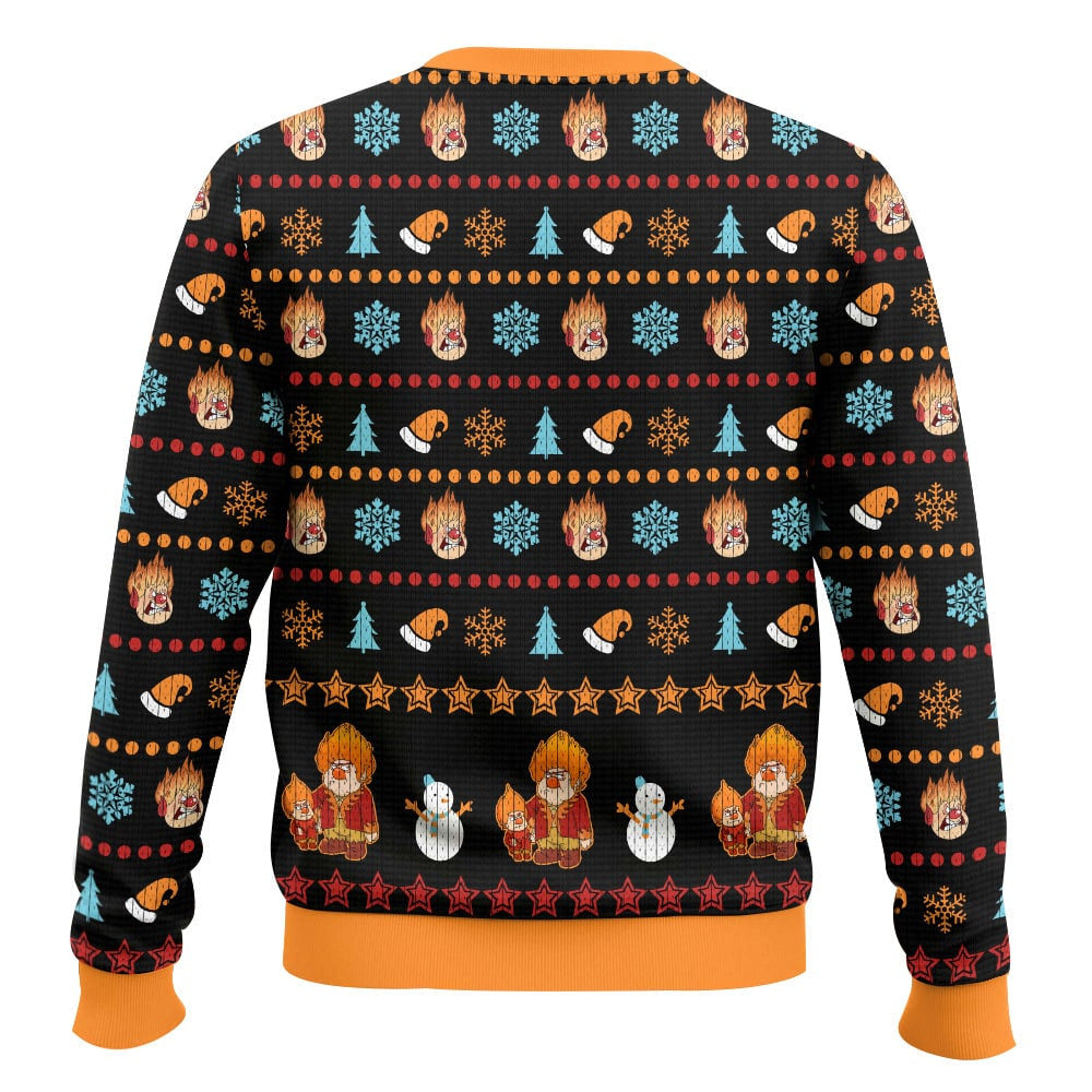 Heat Miser – The Year Without Santa Claus Ugly Sweater