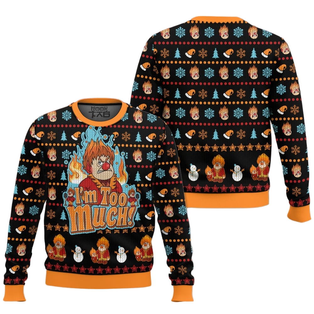 Heat Miser – The Year Without Santa Claus Ugly Sweater