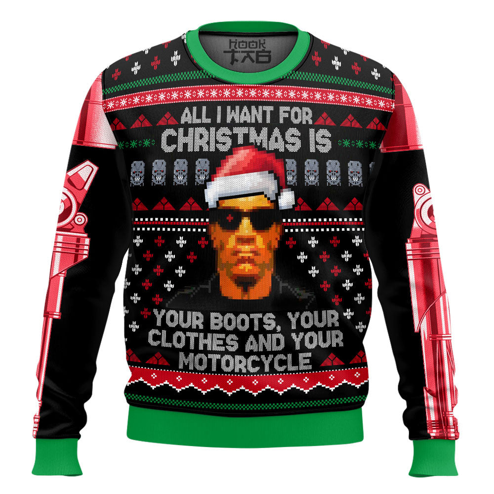 TERMINATOR Ugly Christmas Sweater