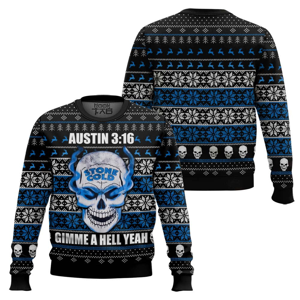 Stone Cold Steve Austin 3:16 Ugly Sweater