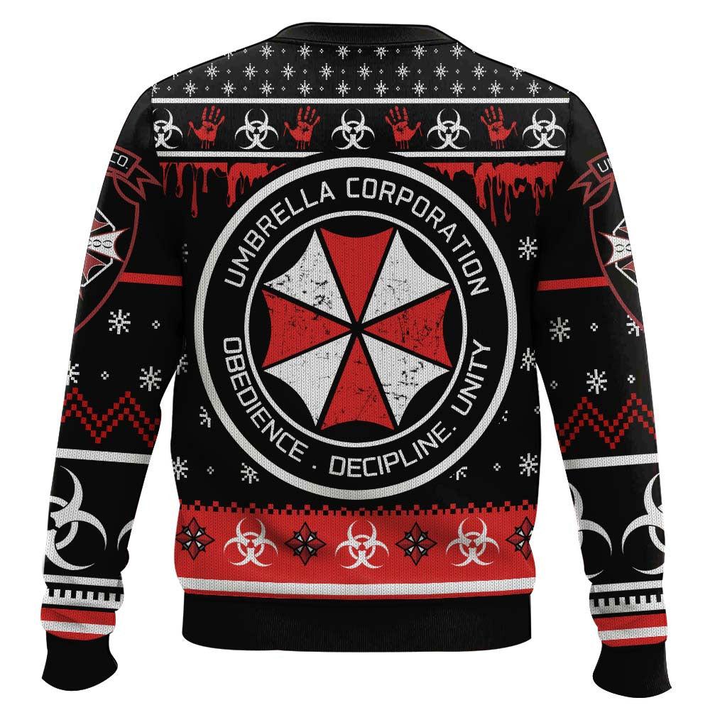 Umbrella Co. Resident Evil Ugly Christmas Sweater