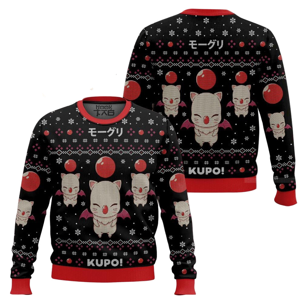 Kupo! Moogle Final Fantasy Ugly Sweater