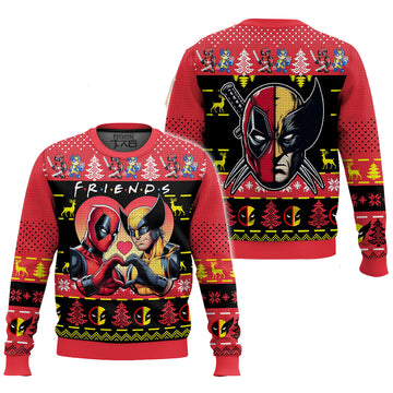 Deadpool Wolverine Ugly Sweater