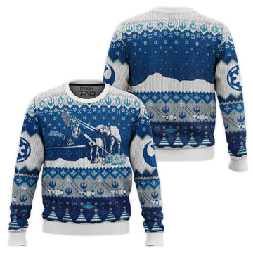 Walking In An AT-AT Wonderland Christmas Sweater