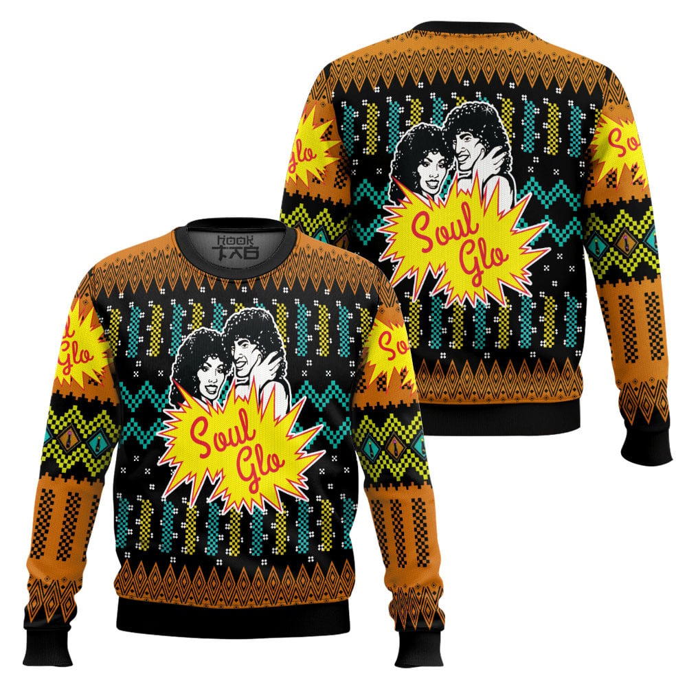 Soul Glo Coming To America Ugly Christmas Sweater