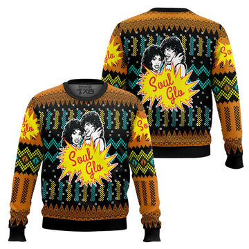 Soul Glo Coming To America Ugly Christmas Sweater