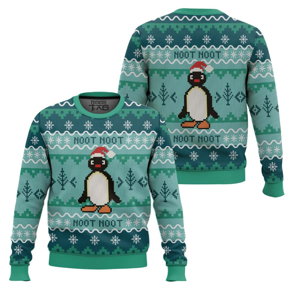 NOOT NOOT Pingu Ugly Christmas Sweater