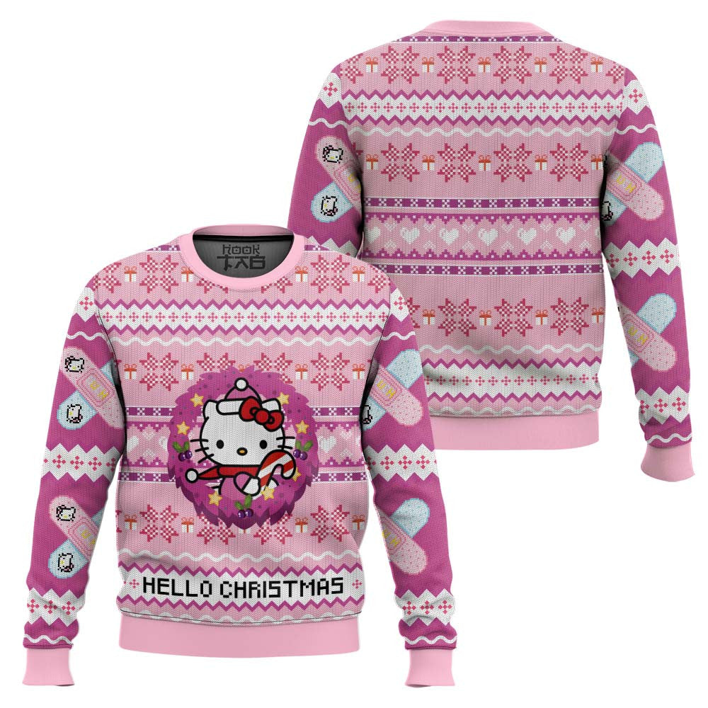 Hello Christmas Hello Kitty Ugly Christmas Sweater