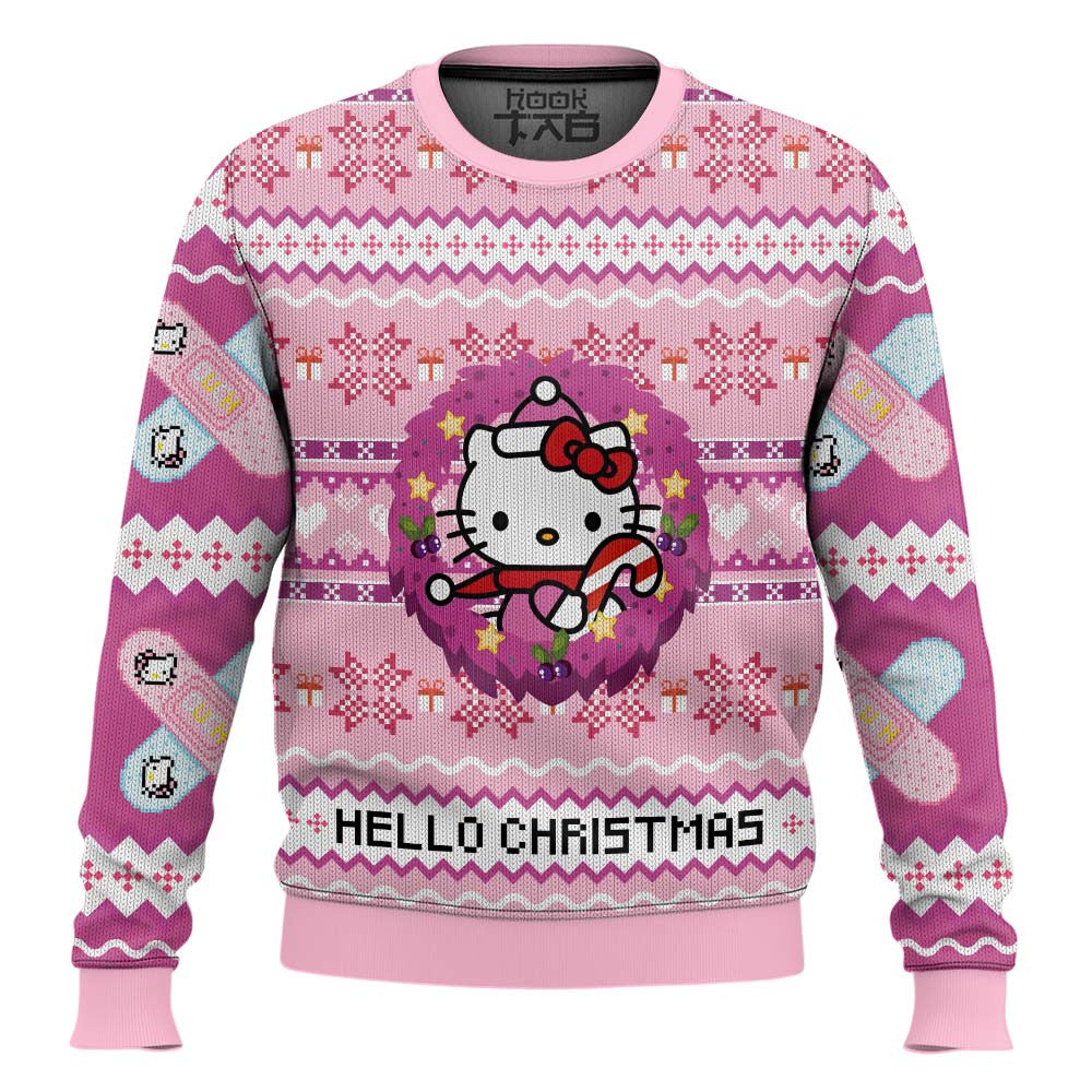 Hello Christmas Hello Kitty Ugly Christmas Sweater