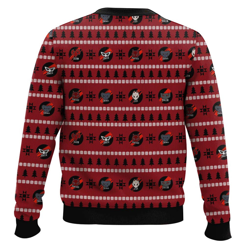 Persona 5 Take Your Heart Ugly Christmas Sweater