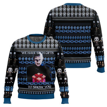Pinhead Hellraiser Ugly Christmas Sweater