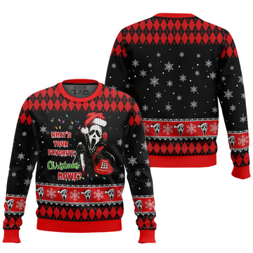 Ghostface Ugly Sweater