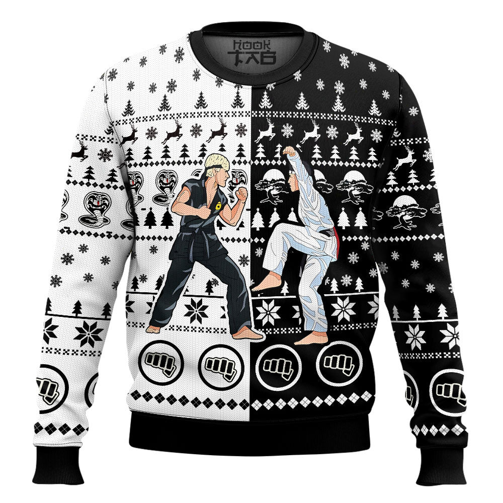 Daniel vs Johnny Cobra Kai Ugly Sweater