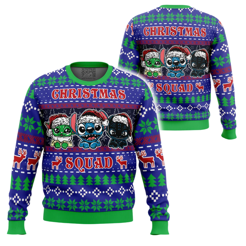 Christmas Squad Ugly Sweater