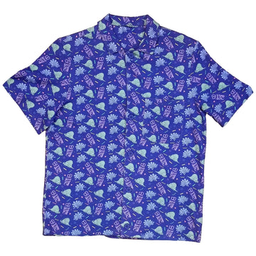Game Grumps Merch The Ten Minute Power Hour Hawaiian Shirt Dinos And Cups Shirt Him Gifts -WearandDecor