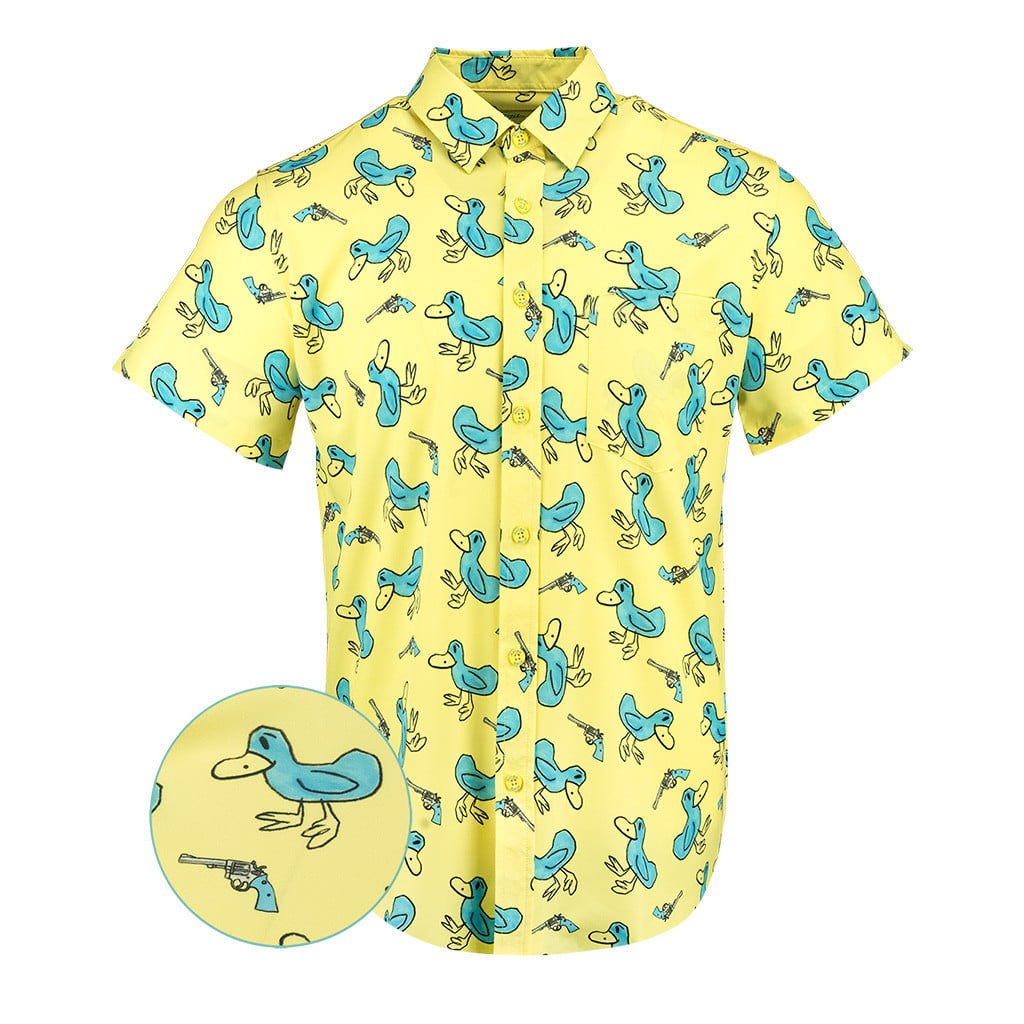 Billy Button Down Shirt Tactical Aloha Shirt Xmas Presents For Brother -WearandDecor