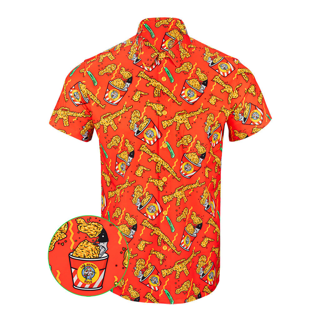 Box Cutter Button Down Shirt Concealed Carry Hawaiian Shirt Gifts For Son -WearandDecor