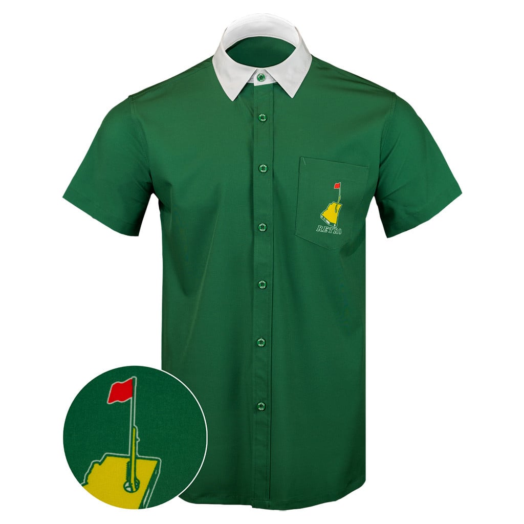 The Augusta Button Down Shirt Tactical Hawaiian Shirt Golf Lovers Gift For Dad -WearandDecor