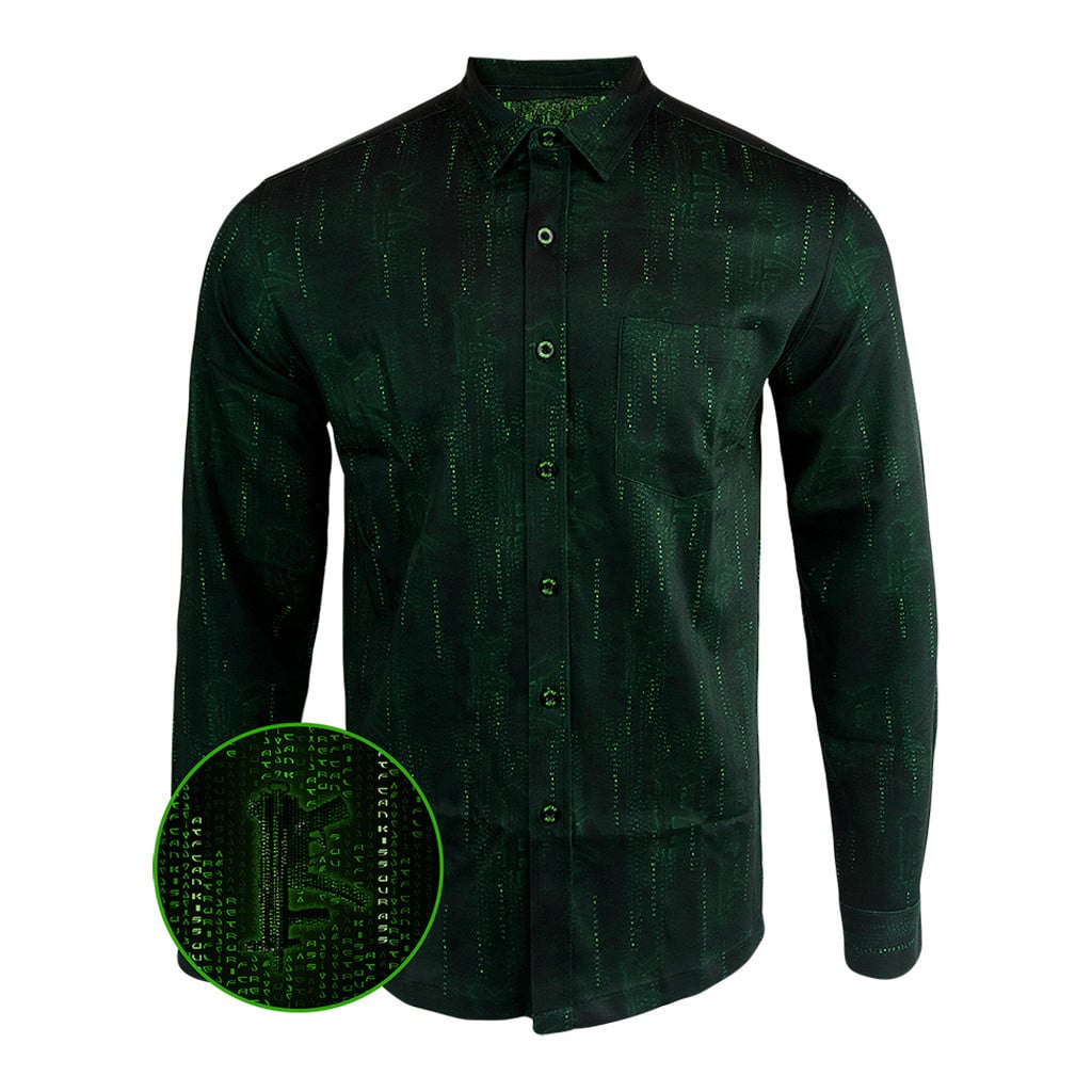 The One Long Sleeve Button Down Shirt Tactical Hawaiian Shirt Christmas Gifts For Gun Lovers -WearandDecor