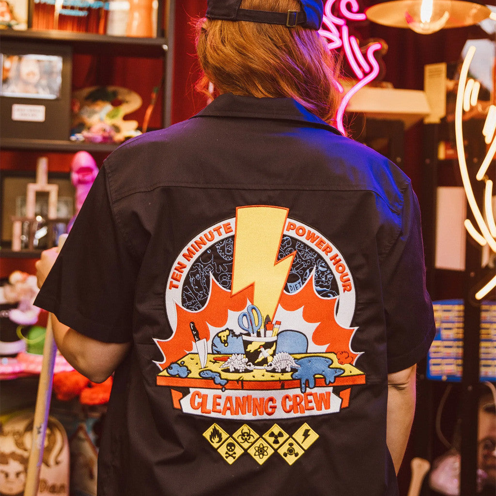 Game Grumps Merch The Ten Minute Power Hour Button Up Shirt Christmas Gifts For Him -WearandDecor
