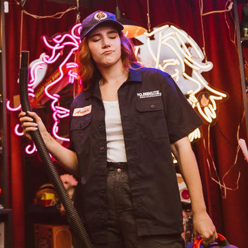 Game Grumps Merch The Ten Minute Power Hour Button Up Shirt Christmas Gifts For Him -WearandDecor