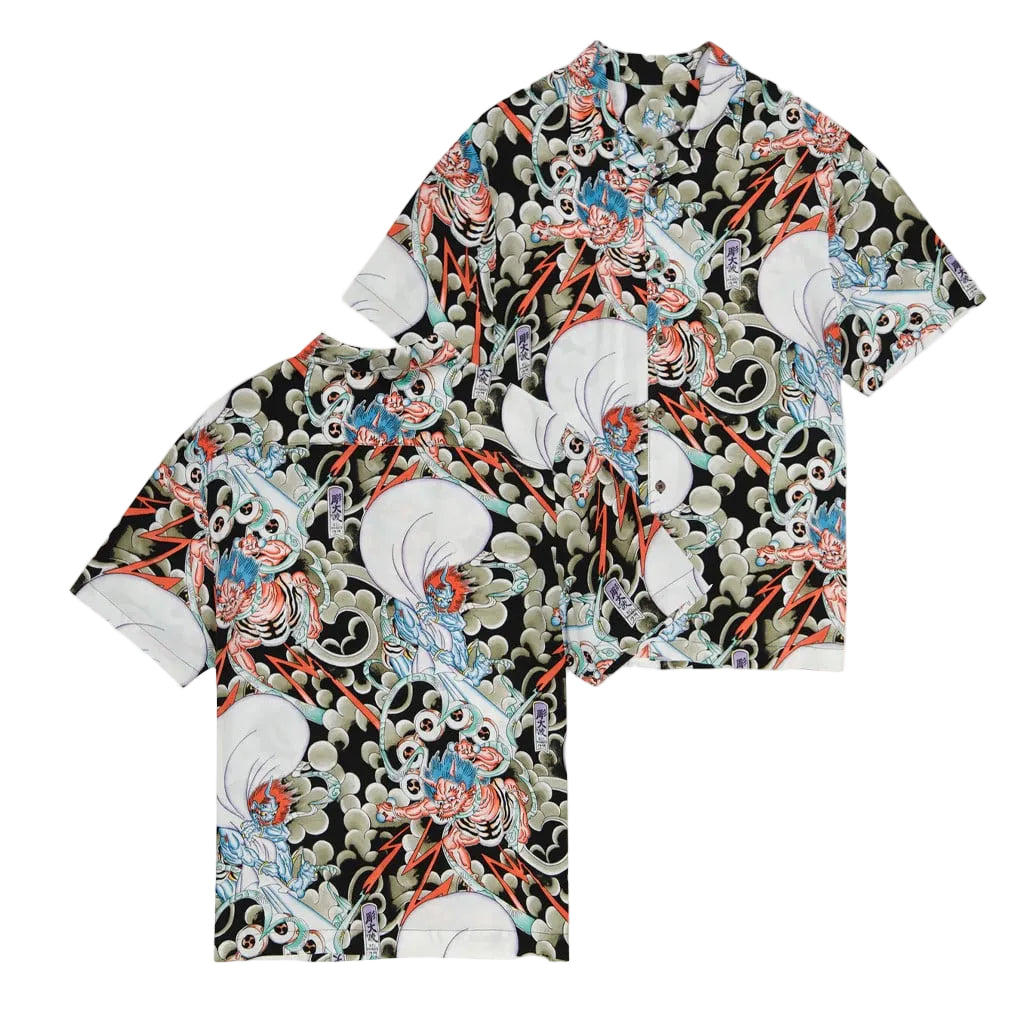 Ed Hardy Merch Japan Bee Hawaiian Shirt Ed Hardy Shirt Gifts For Brother - WearandDecor