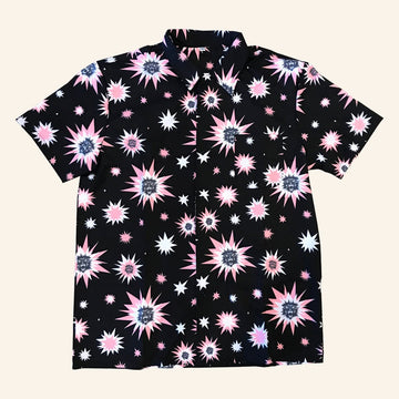 Merch Connection Shirt Tiger Army Tiger Burst Button Up Shirt Gifts For Boyfriend - WearandDecor