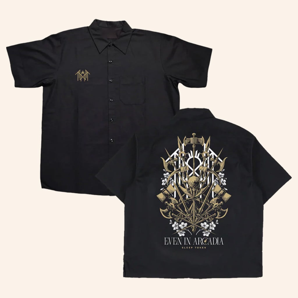 Sleep Token Merch EIA Pop Up Weapons Button Up Shirt Christmas Gifts For Rock Fans - WearandDecor