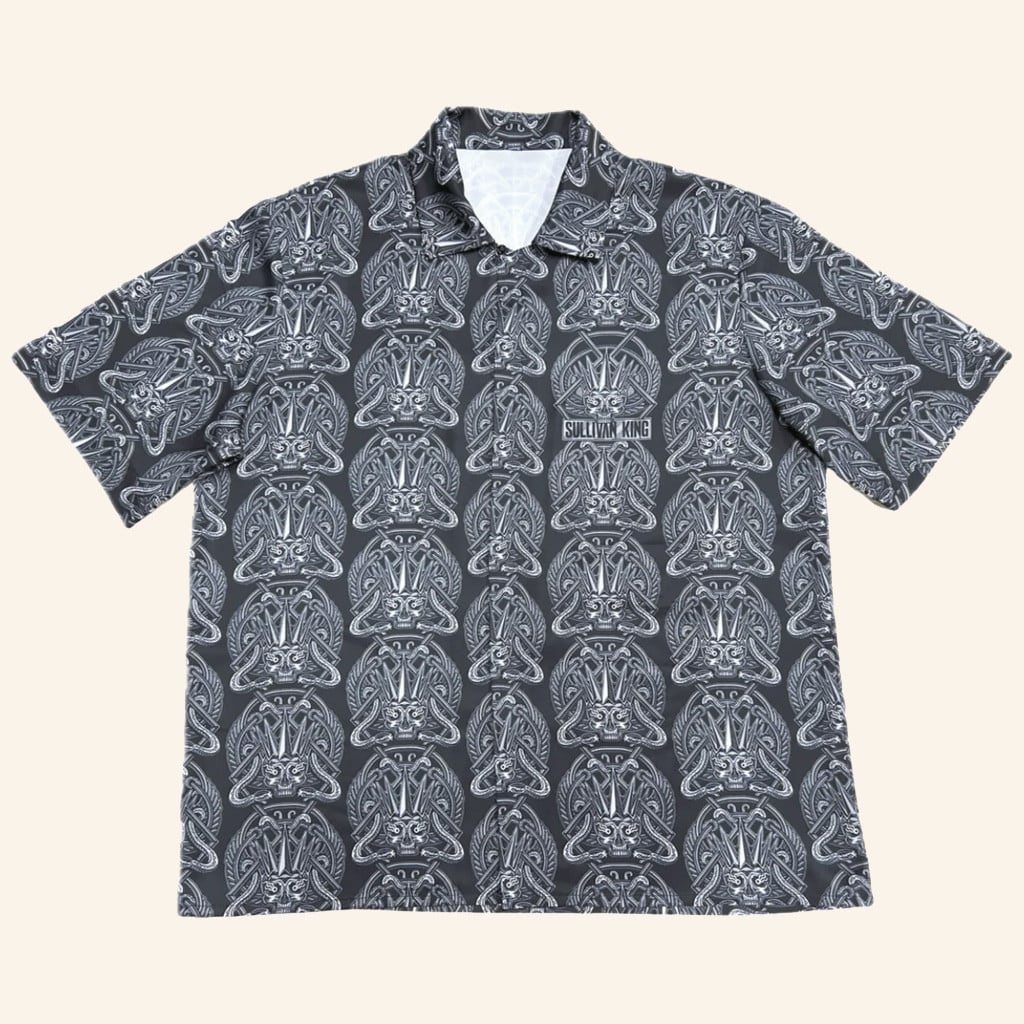 Sullivan King Merch Reckless Beach Club Button Up Shirt Serpent Skull Shirt Gifts For Dad - WearandDecor
