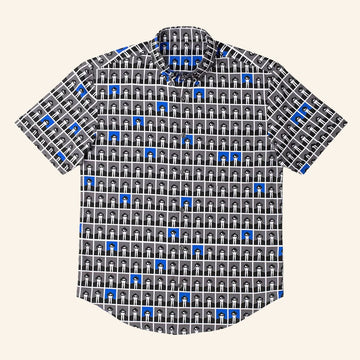 Saturday Night Live Merch SNL 50 x RSVLTS Jake And Elwood Button Up Shirt Gifts Ideas For Him - WearandDecor
