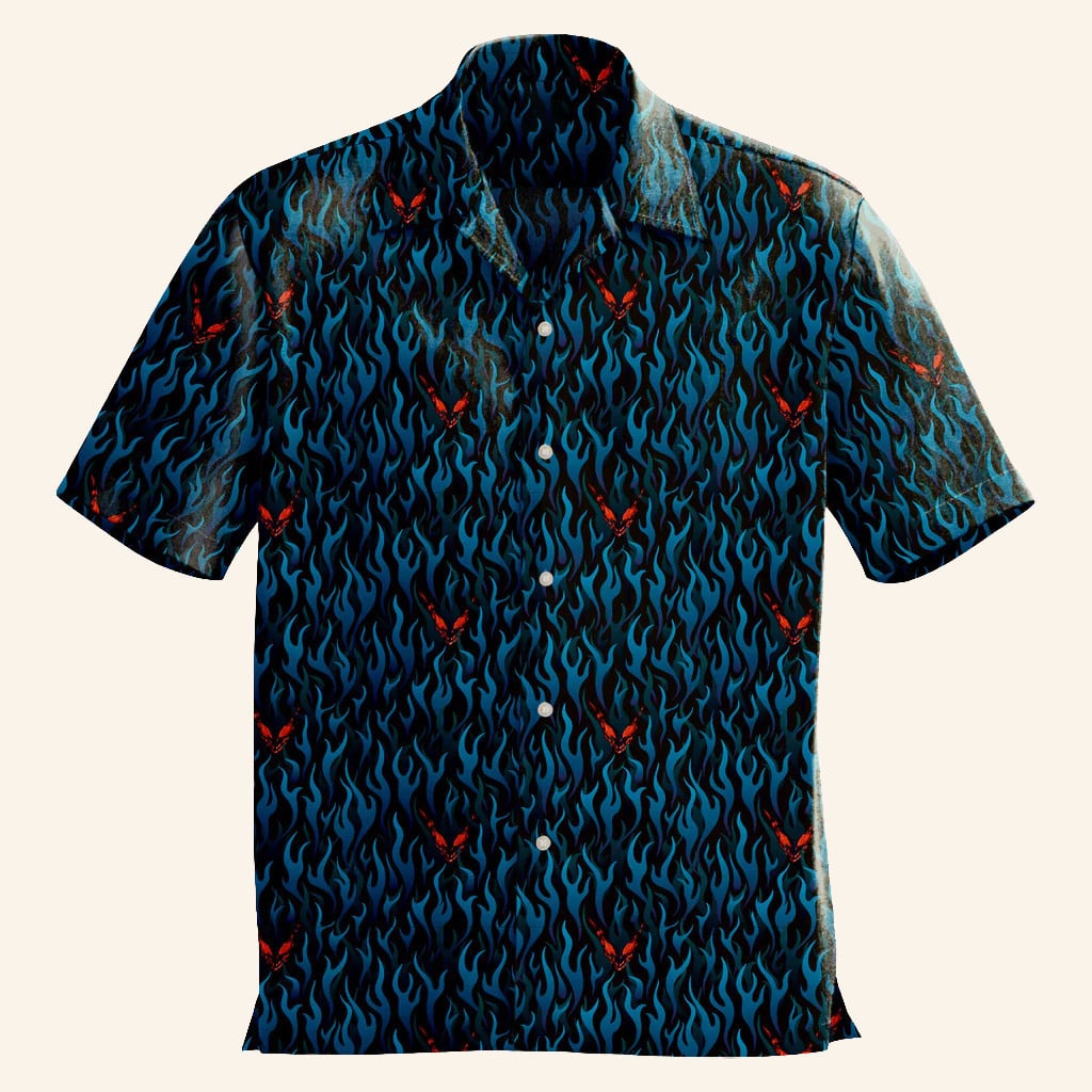 Persona Merch Persona 5 Royal Arsene Button Up Short Sleeve Shirt Gifts For Husband - WearandDecor