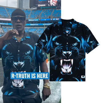 R Truth Golf Wang Carolina Football Rayon Hawaiian Shirt Birthday Present For Husband - WearandDecor