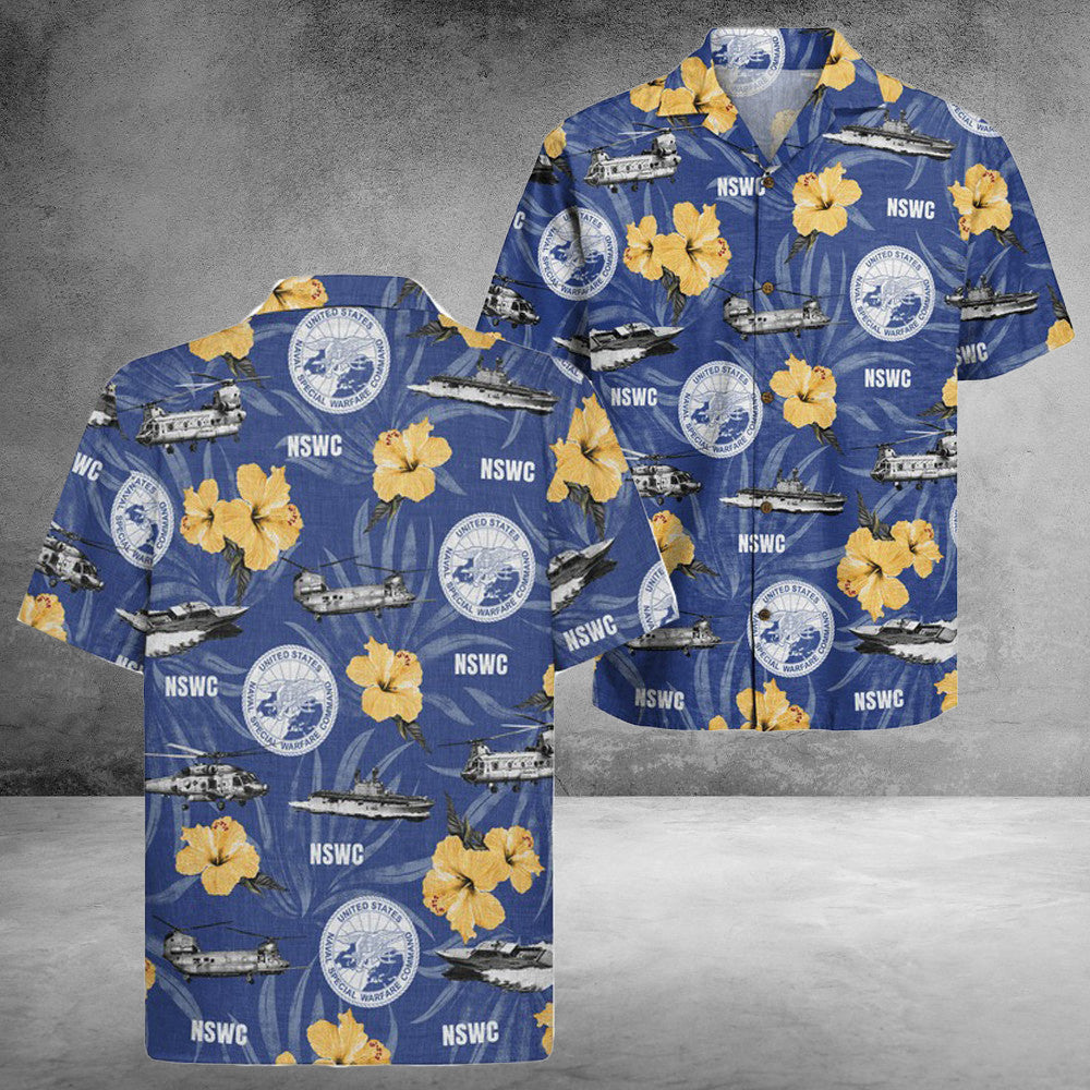 US Naval Special Warfare Command 250Th Hawaiian Shirt Years Of Service Clothes Gift For Mom